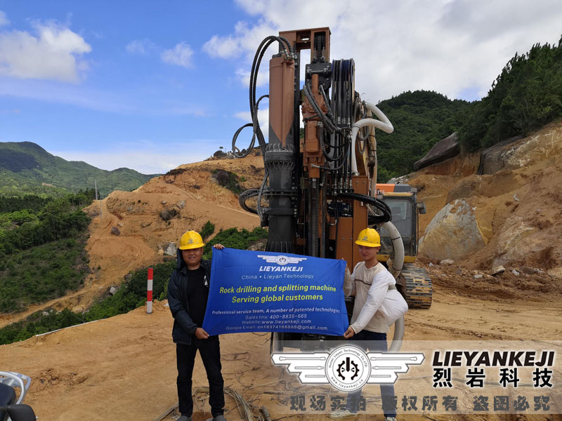 烈?guī)r礦山破碎劈裂機服務(wù)全球客戶